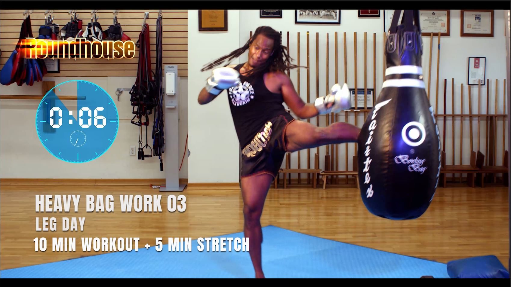 Heavy Bag work Leg Day Cover 2